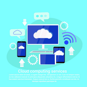 數(shù)據(jù)存儲(chǔ)新潮流 云計(jì)算技術(shù)服務(wù)下的漸變平面色彩美學(xué)